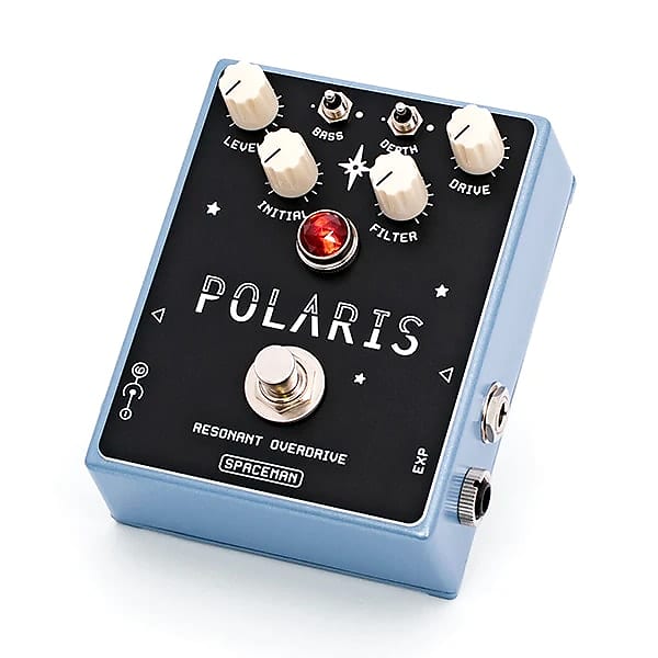 Spaceman Polaris Limited /// LIGHT BLUE Resonant Overdrive Effects Pedal image 1