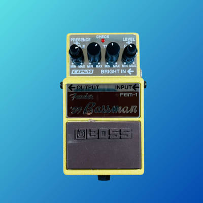 Boss FBM-1 Fender Bassman Overdrive Pedal | Reverb