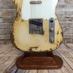 Fraser Guitars - Aged White 50s Telecaster Guitar Vintage Relic custom shop image 3