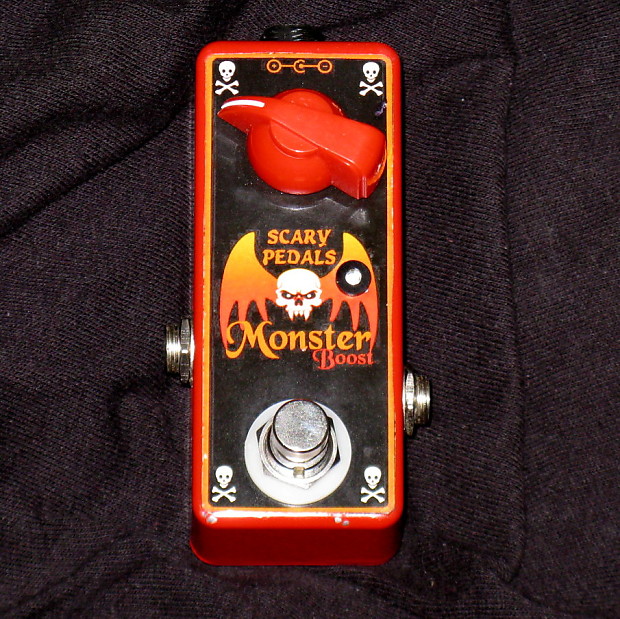Scary Pedals - Monster Boost - Overdrive - Effects Pedal. image 1