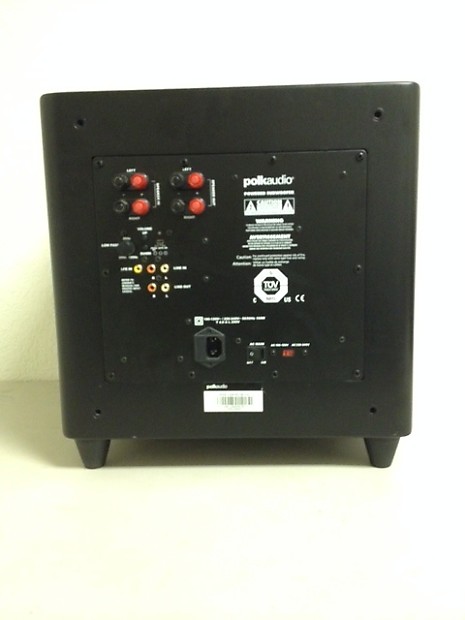Polk Audio DSW Pro 500 Subwoofer Black