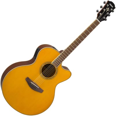 Yamaha CPX600 VT Acoustic/Electric Guitar – Vintage Tint for sale