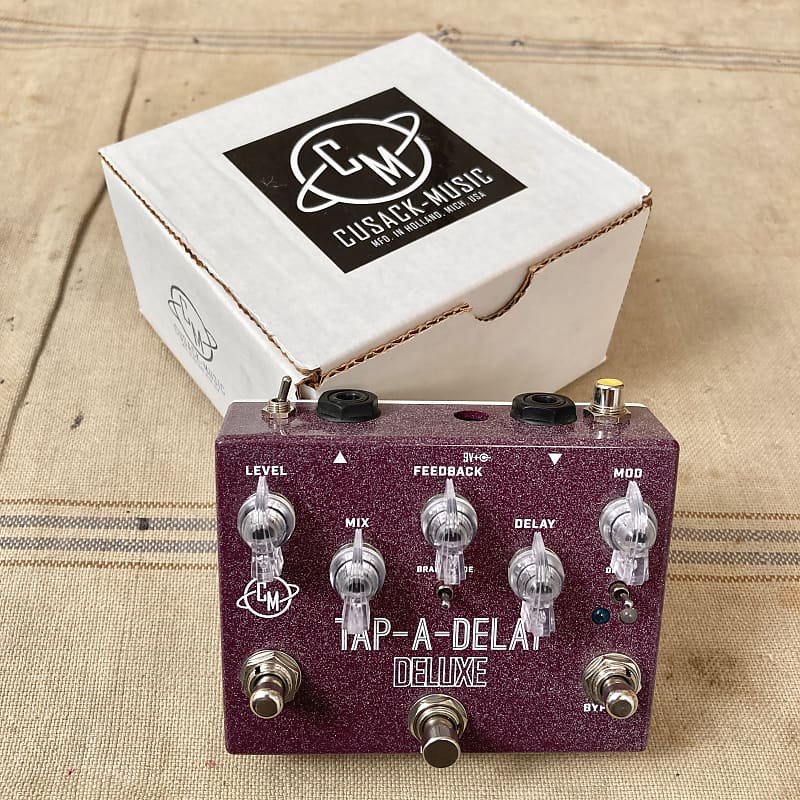 Cusack Music TapADelay Deluxe Analog Tape Delay Reverb Canada