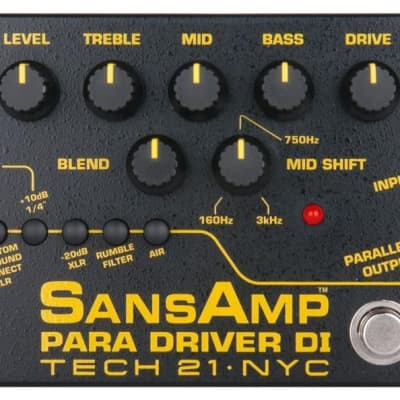 TECH21｜SANSAMP PARA D DI Sansamp – Tech 21 NYC