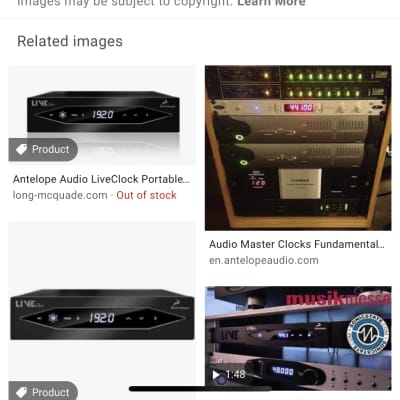 Antelope Audio Live Clock Portable Master Clock image 1