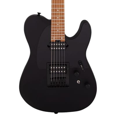 Charvel Pro-Mod So-Cal Style 2 24 HH HT CM Electric Guitar (Satin Black)(New) for sale