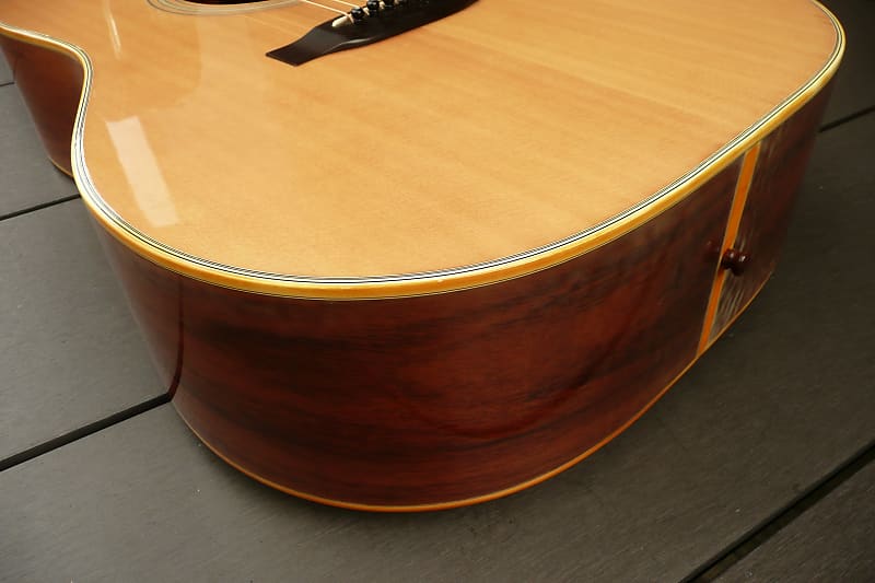 Aria D40 by Ryoji Matsuoka 1969 Natural+Hard Case | Reverb