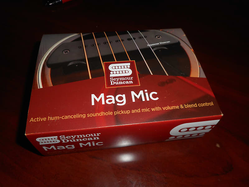 Seymour Duncan SA-6 Mag Mic Hum-Canceling Acoustic System, 11520-21 image 1