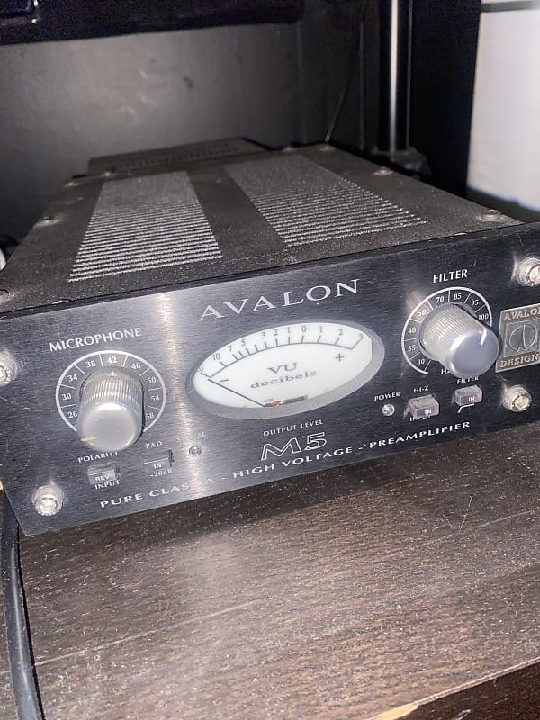 Avalon M5 Anniversary Edition Microphone Preamplifier 2010s Reverb