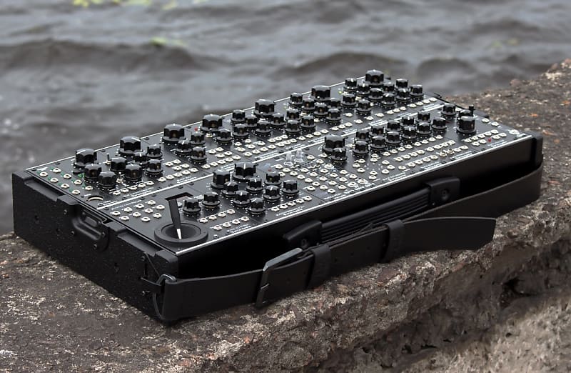 鍵盤楽器 Erica Synths 2x104 Aluminum Travel Case Erica Synths 2 x 104HP Travel Case Eurorack Case with Power