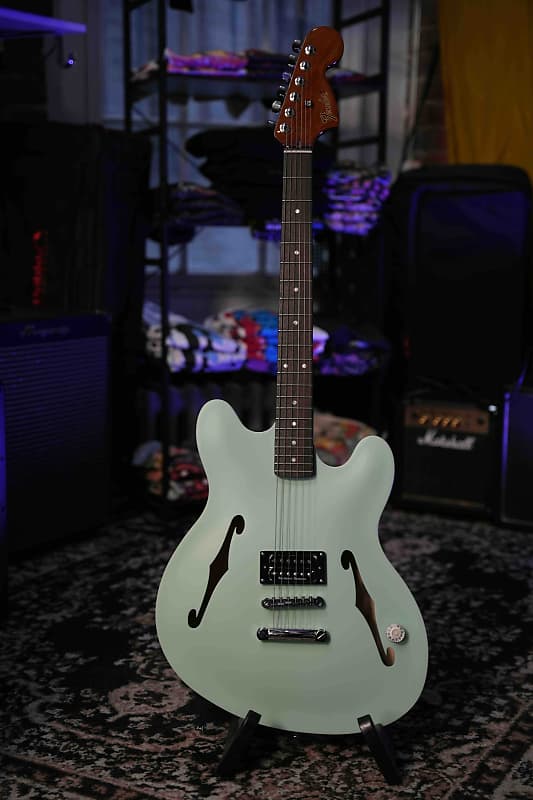 Fender Delonge Starcaster, Rosewood Fingerboard, Chrome Hardware, Surf Green image 1