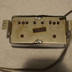 1960s 1970s Gibson Patent No # Number Stickered Ttop Chrome image 4