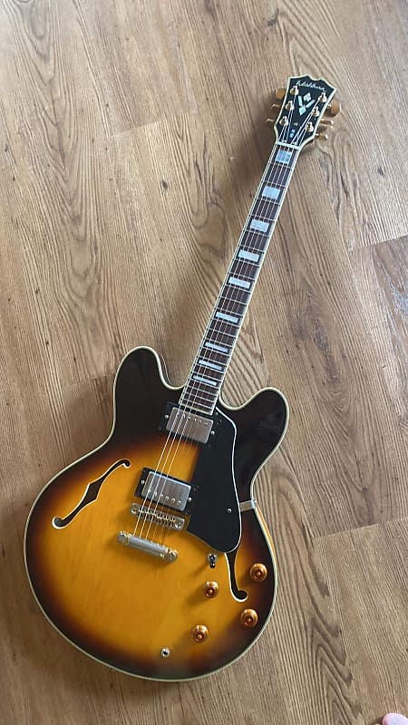 Washburn HB35 japan 1988 - Sunburst (ES335)