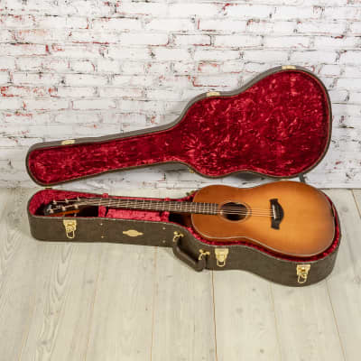 Taylor - 717e Grand Pacific Builder's Edition - Acoustic-Electric Guitar - w/ V-Class Bracing - Wild Honey Burst - w/ Taylor Deluxe Hardshell-Western Floral Case - x4111 image 10