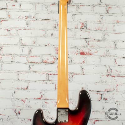Fender Jaco Pastorius Jazz Bass®, Fretless, Pau Ferro Fingerboard, 3-Color Sunburst image 8