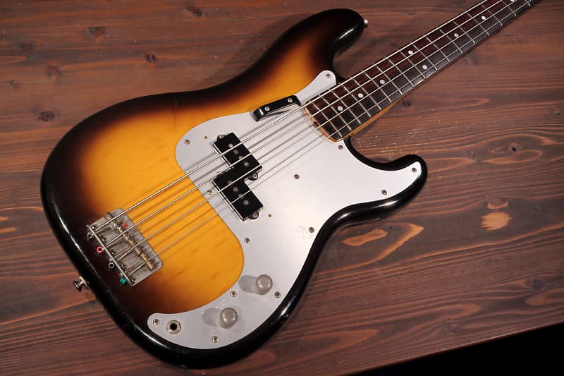 1980 Tokai PB80 Hard Puncher Precision Bass Lawsuit Japan - Golden Sunburst  - w/Case - Lightweight 8.15lbs