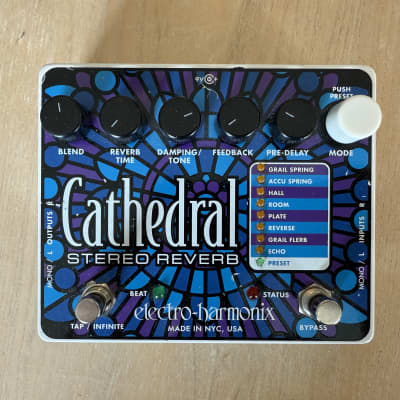 Cathedral | DISCONTINUED 2020 | Stereo Reverb - Electro-Harmonix