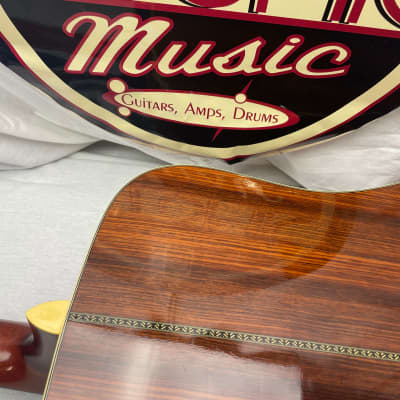Alvarez DY74 Acoustic Guitar with Case - MIJ Made In Japan 1985 image 20