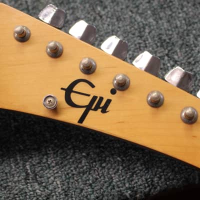1990's Epiphone EPI ES-300 S-Style Sunburst Electric Guitar image 21