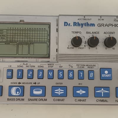 Boss DR-110 Dr. Rhythm 1980s - Silver