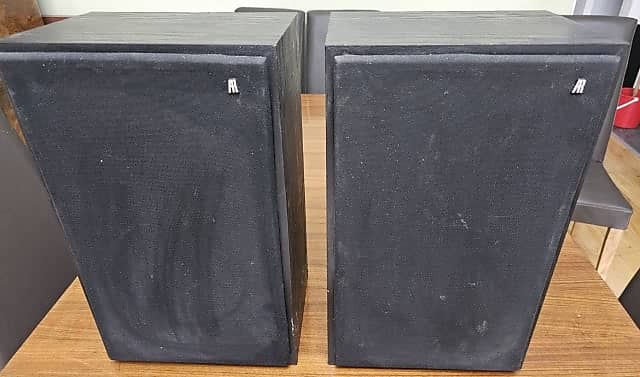 Acoustic Research AR18-BX Black spring-clip connectors Reverb UK