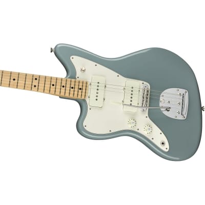 Fender American Pro Jazzmaster Left-Handed Electric Guitar, 22 Frets, Maple Neck & Fingerboard, Sonic Gray image 13
