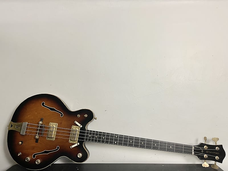 Gretsch 6072 Bass Long Scale Hollowbody Bass 1960s