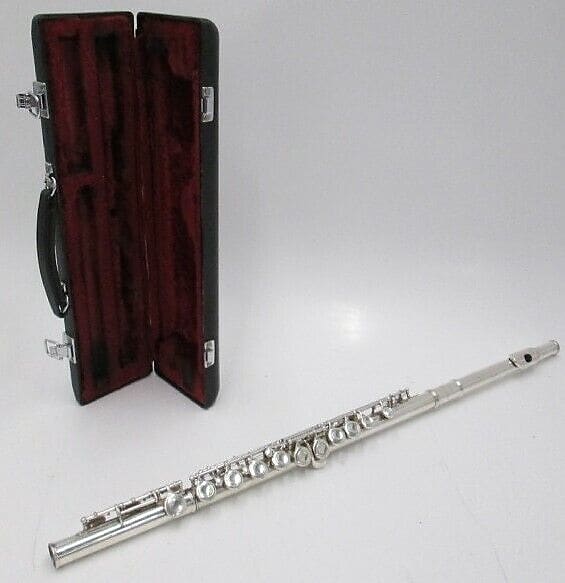 Yamaha YFL-225S Flute, Very Good Condition, made in Japan image 1