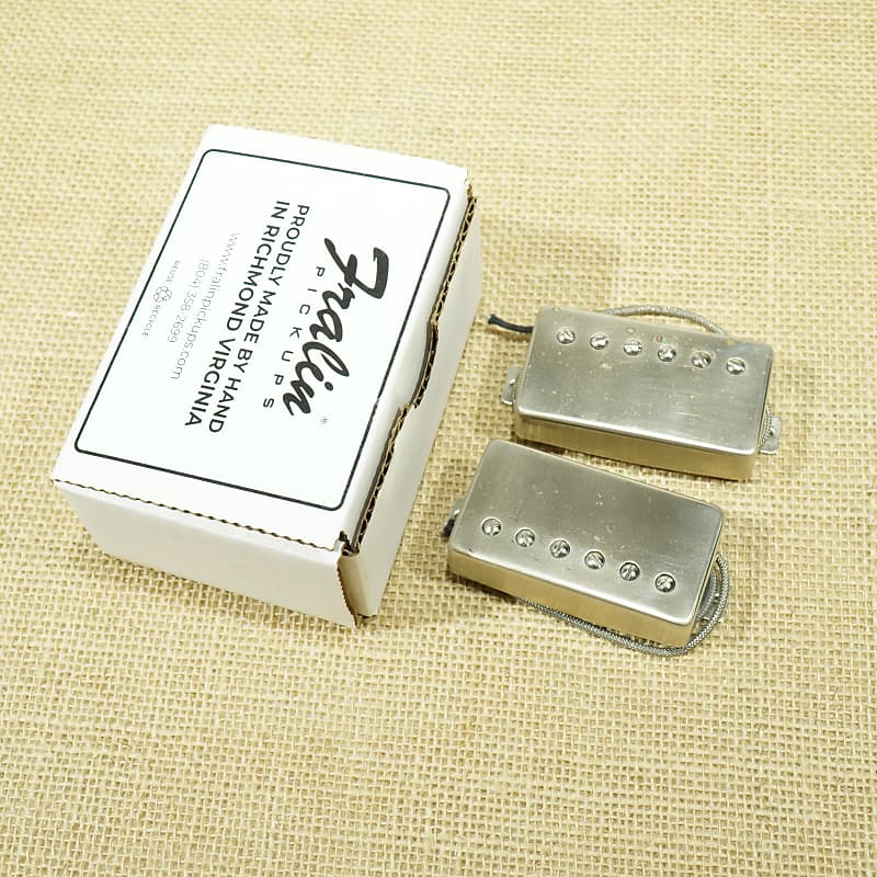 Lindy Fralin Pure PAF P.A.F. Humbucker Neck Bridge Set Pickups Raw