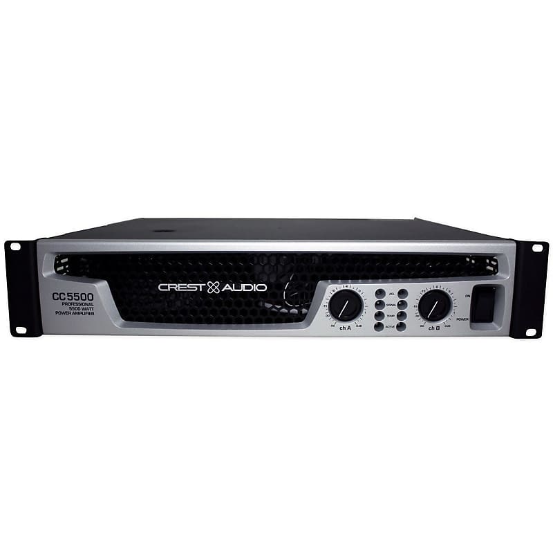 Crest Audio CC5500 5500Watt Power Amplifier Reverb Australia