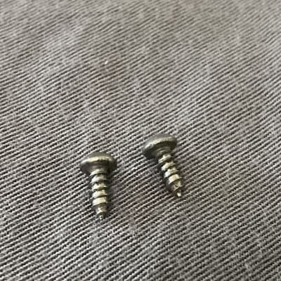Gibson Vintage 1960's Nickel Les Paul SG ES Truss Rod Cover Screws 1961 1962 1963 1964 1960's image 1