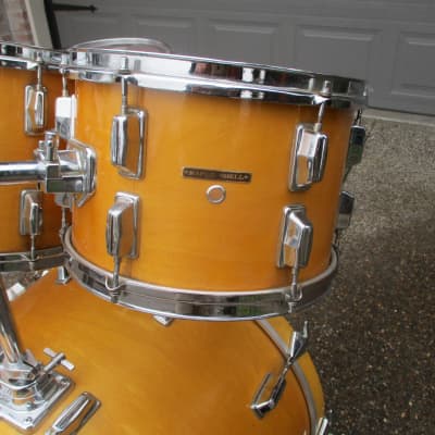 Pearl ジャパンヴィンテージ Pearl Fiber glass DrumSet 24 14 18 1970年代ジャパン