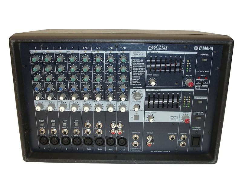 Yamaha EMX212S 12-Channel Stereo Powered Mixer | Reverb