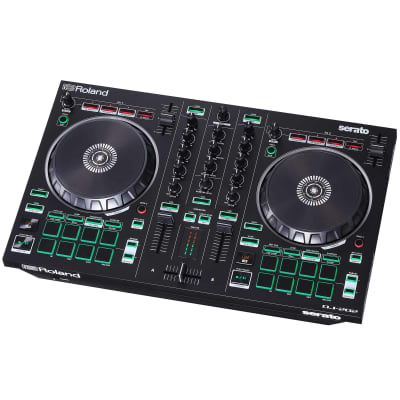 Roland DJ-202 2-Channel 4 Deck Serato DJ Controller w. Built In Drum Effects image 3