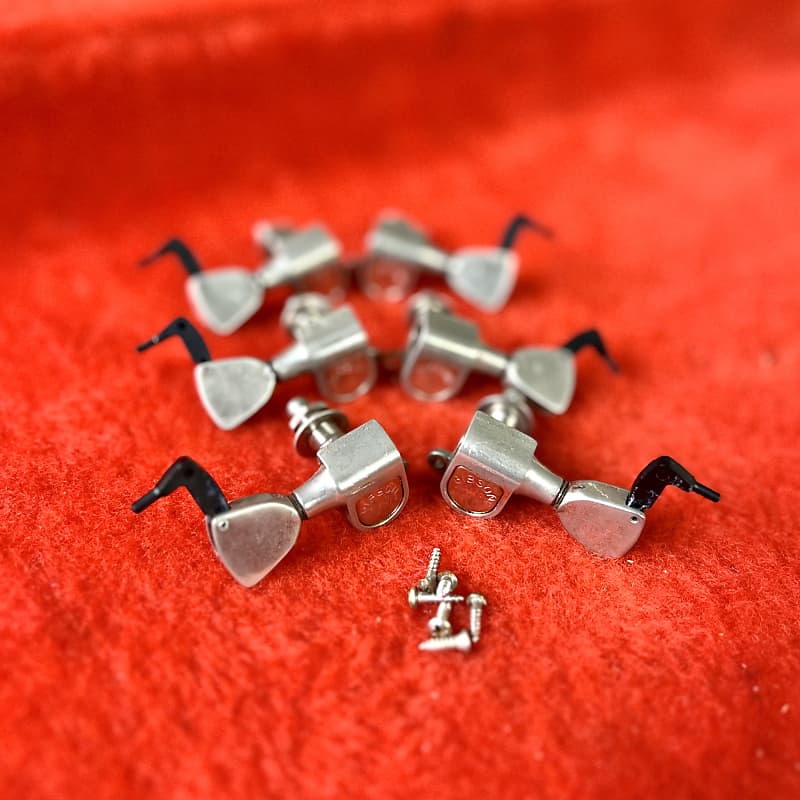 Gibson Flipout crank tuners 1980’s Nickel Les paul custom Reverb