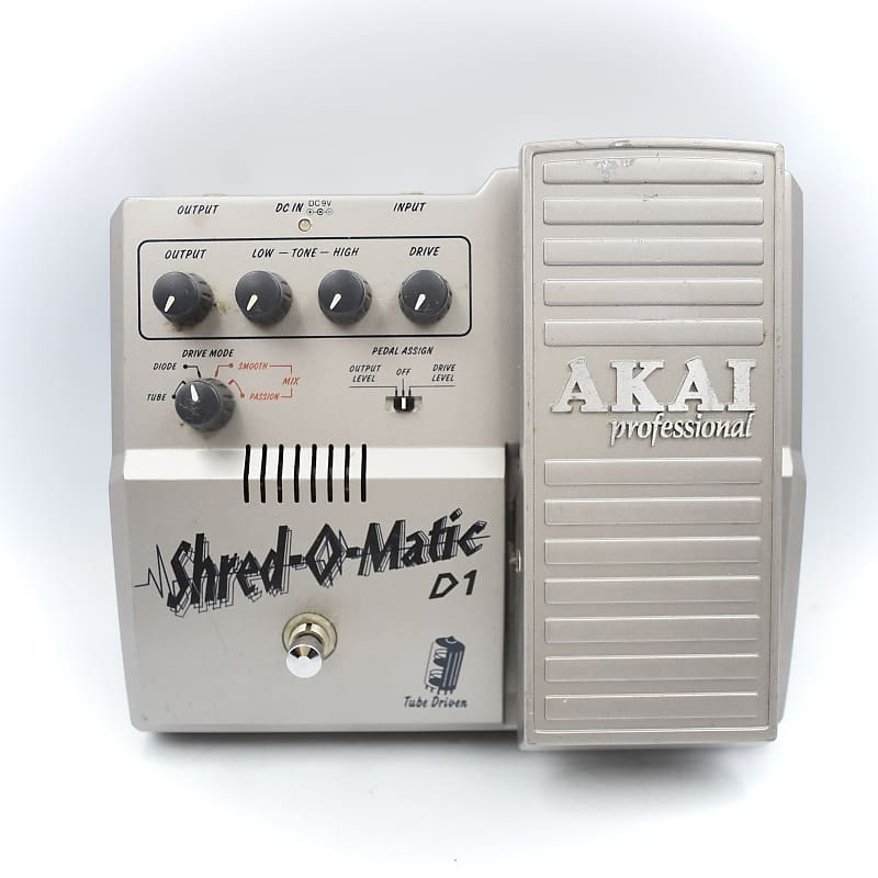 AKAI  Shred-O-matic D1 チューブ　ディストーション Akai Shred-O-Matic D1 Tube-Driven Overdrive / Distortion
