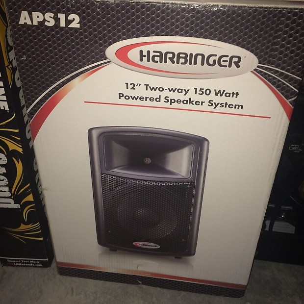 Pa Speaker Harbinger Aps12 Audio Harbinger Powered Speaker