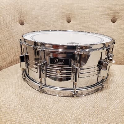 Pearl 4414D 6.5x14 Snare Drum 1980s image 2