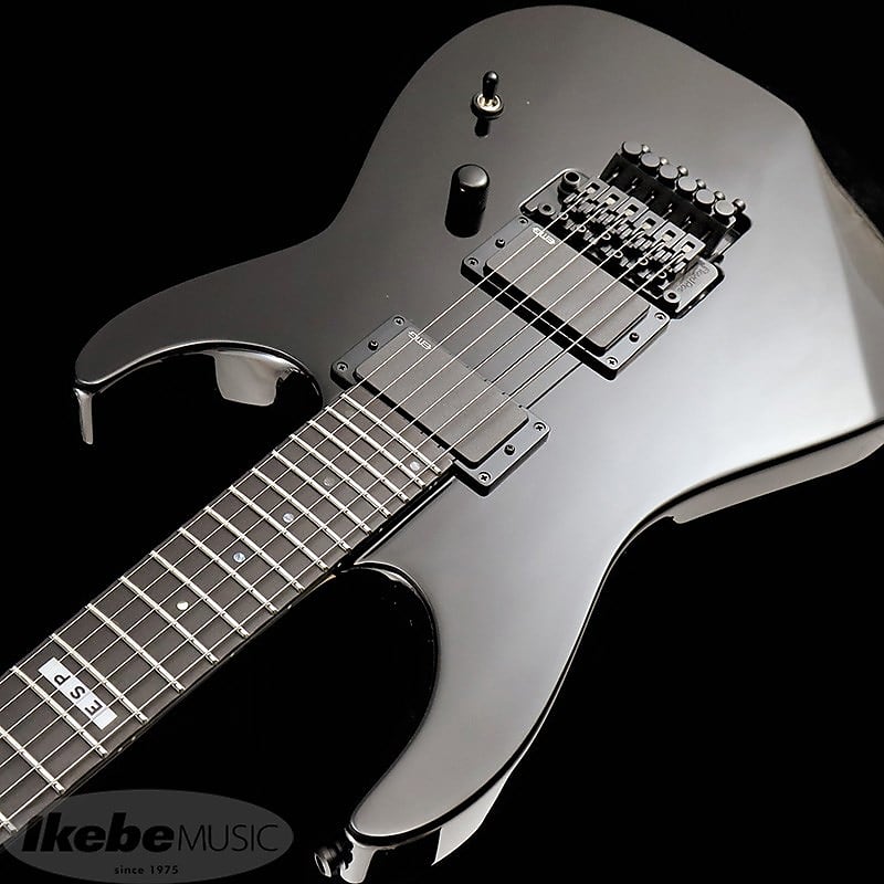 ESP E-II M-II NECK-THRU (Black) -Made in Japan-