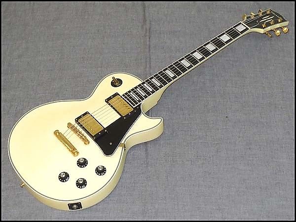 Edwards les paul shop custom white