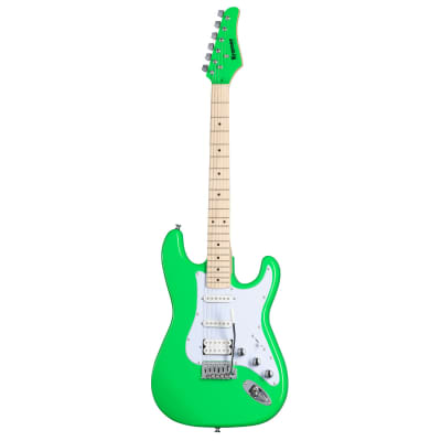 USED Kramer - Focus VT-211S - Electric Guitar - Neon Green image 2