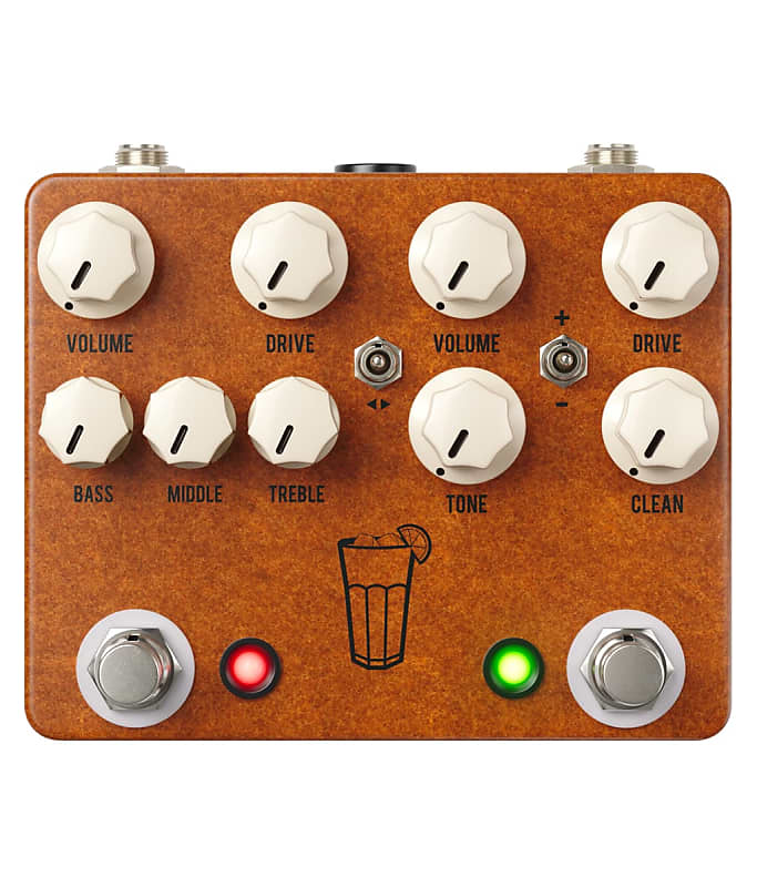 JHS Sweet Tea V3 2-in-1 Distortion / Overdrive Pedal image 1