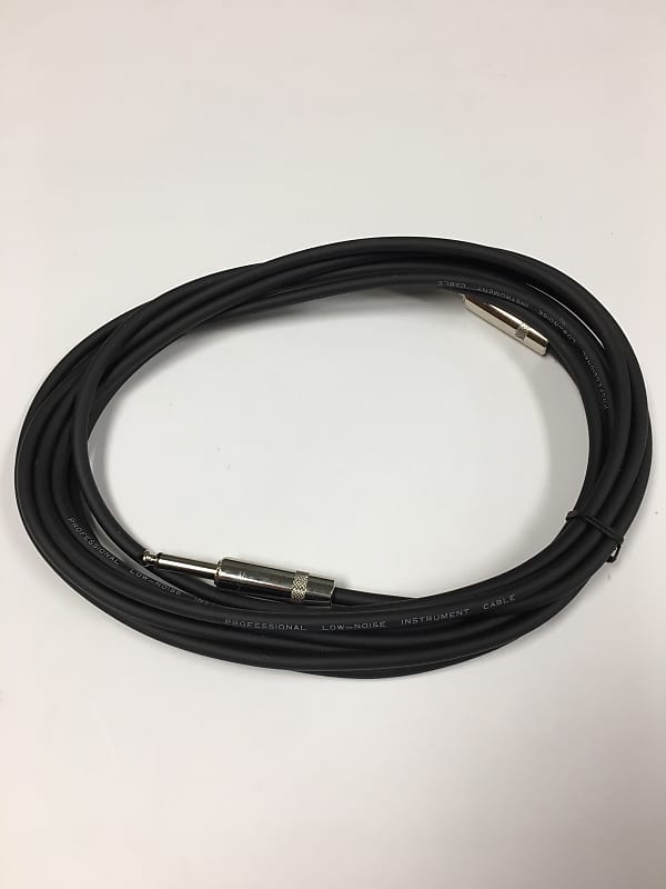 Mojotone 15 foot Professional Low-Noise Instrument Cable with Neutrik  Connectors