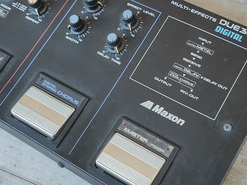 ギター Maxon DUE 300 1980's Maxon DUE300 Vintage Multi Effects Pedal | Reverb Canada