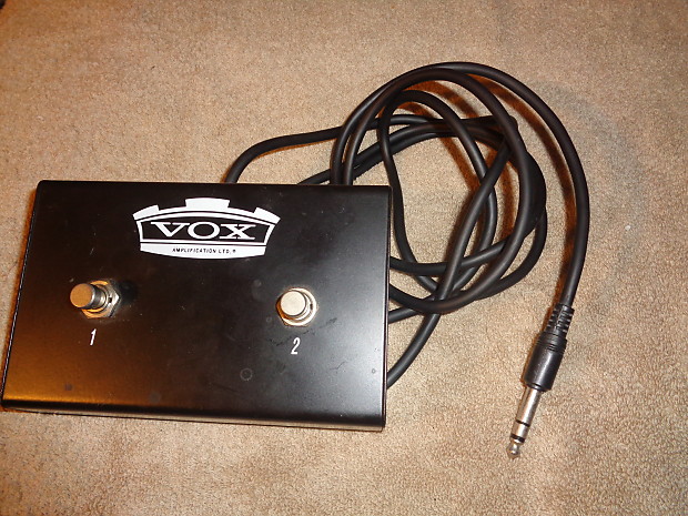 used Vox FS-2 2 button amplifier footswitch image 1