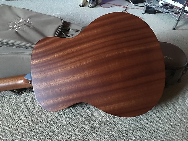 Taylor GS Mini Mahogany + LR Baggs M80 pickup 2014 (approx) Natural  Mahogany | Reverb