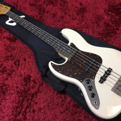Fender Japan JBV LH VWH Lefty Electric Jazz bass 5-string | Reverb