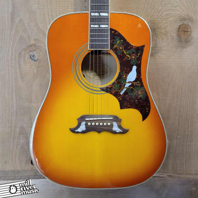 Epiphone Dove Pro Acoustic/Electric Guitar Used image 1