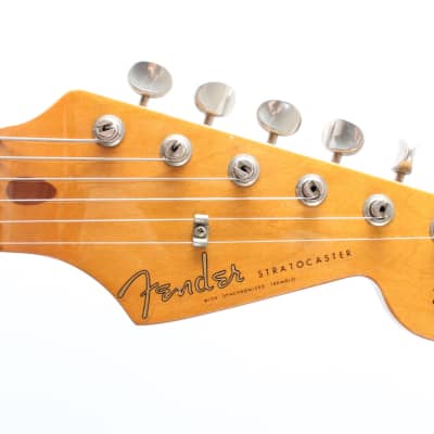 1991 Fender Stratocaster American Vintage '57 Reissue ocean turquoise metallic image 6