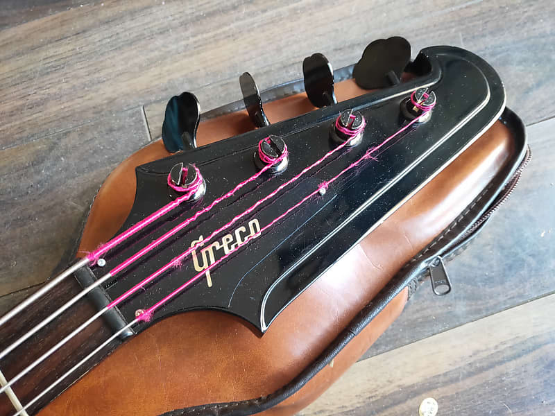 1990 Greco TB-70 Thunderbird Bass Made in Japan (Black)